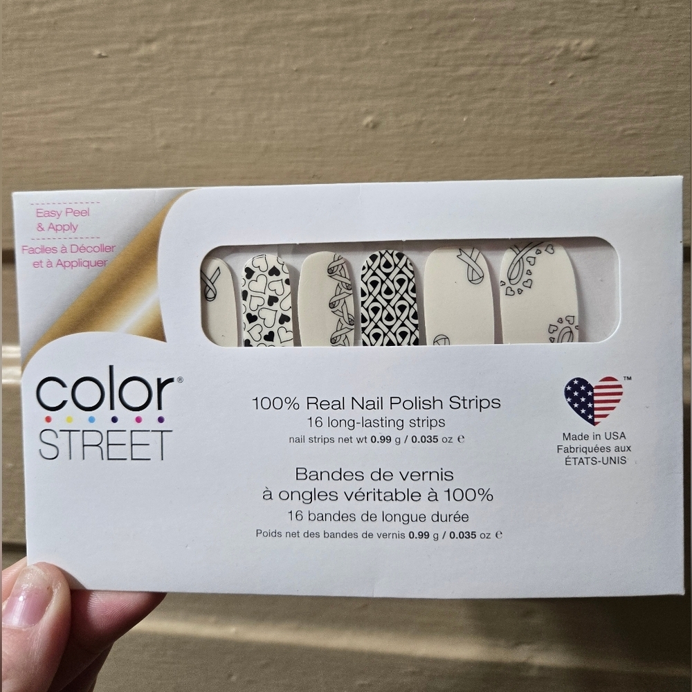 Color Street "For The Cause" Nail Polish Strips NIP